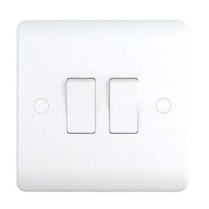 10A 2 Gang 1 Way Switch in UAE