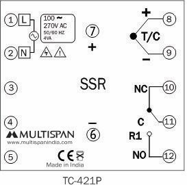 Temperature Controller TC421P UAE at GoSwitchgear