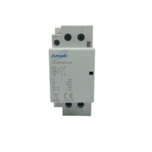 Modula contactor AC - 2 pole 40 ampere 2 NO Contacts Version A - 2 modules