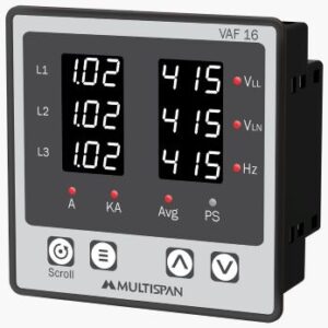 VAF meter VAF 16 Multispan at GOSwitchgear UAE Bahrain Oman OPTIMA_VAF_RISH