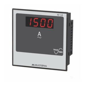 Dubai, UAE, AC Ammeter 1 Phase AV-14-B1-00, LED 4 Digit, | Multispan