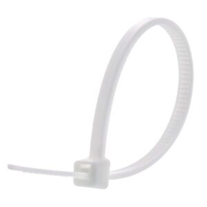 Dubai, UAE, Cable Tie Zip Nylon 66, 7.6mm Wide, White 100 units | KableKonnect